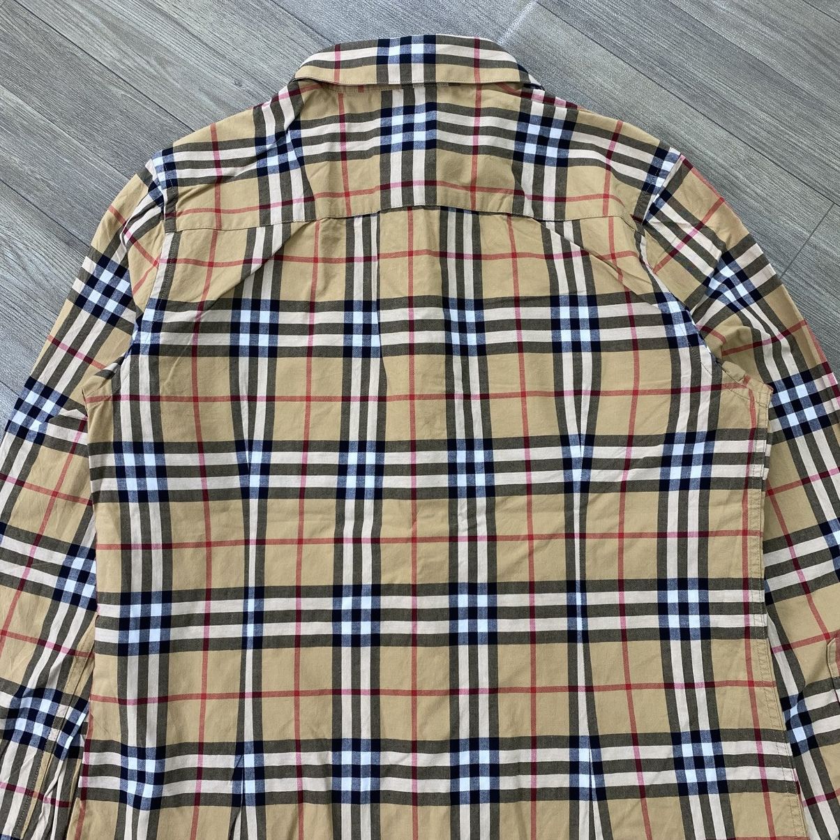 Burberry Burberry London Nova Check Plaid Button Up Shirt Luxury Size US S / EU 44-46 / 1 - 14 Thumbnail