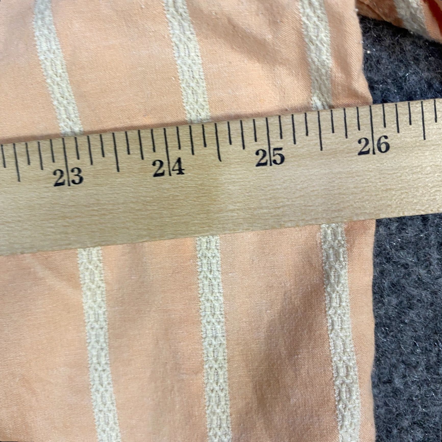 The Territory Ahead Territory Ahead Shirt 2XLT Orange Striped Short Sleeve 100% Cotton Size US XXL / EU 58 / 5 - 6 Thumbnail