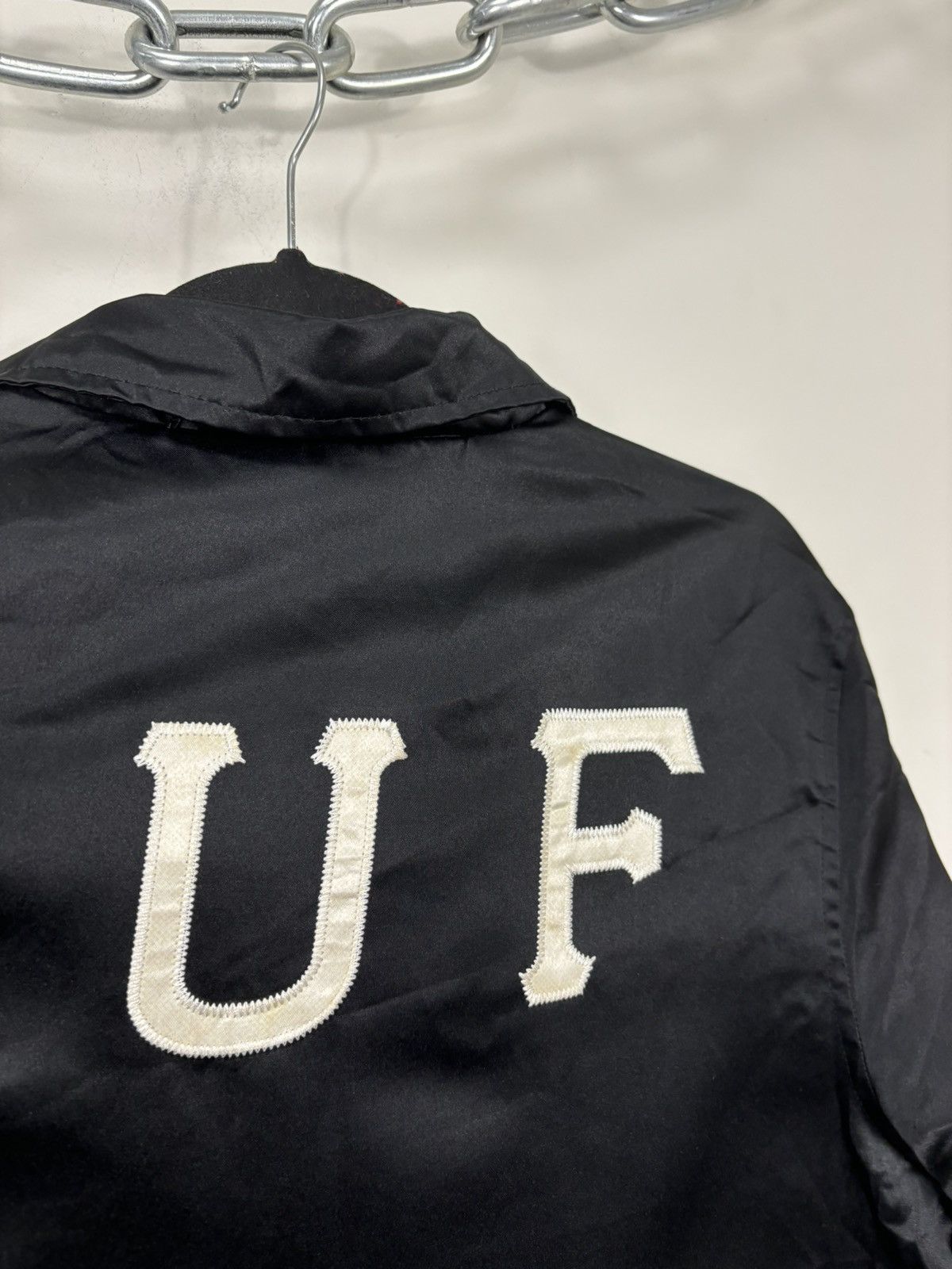 Huf HUF Embroidered Logo Y2K Black Hype Coach Jacket Size US M / EU 48-50 / 2 - 18 Thumbnail