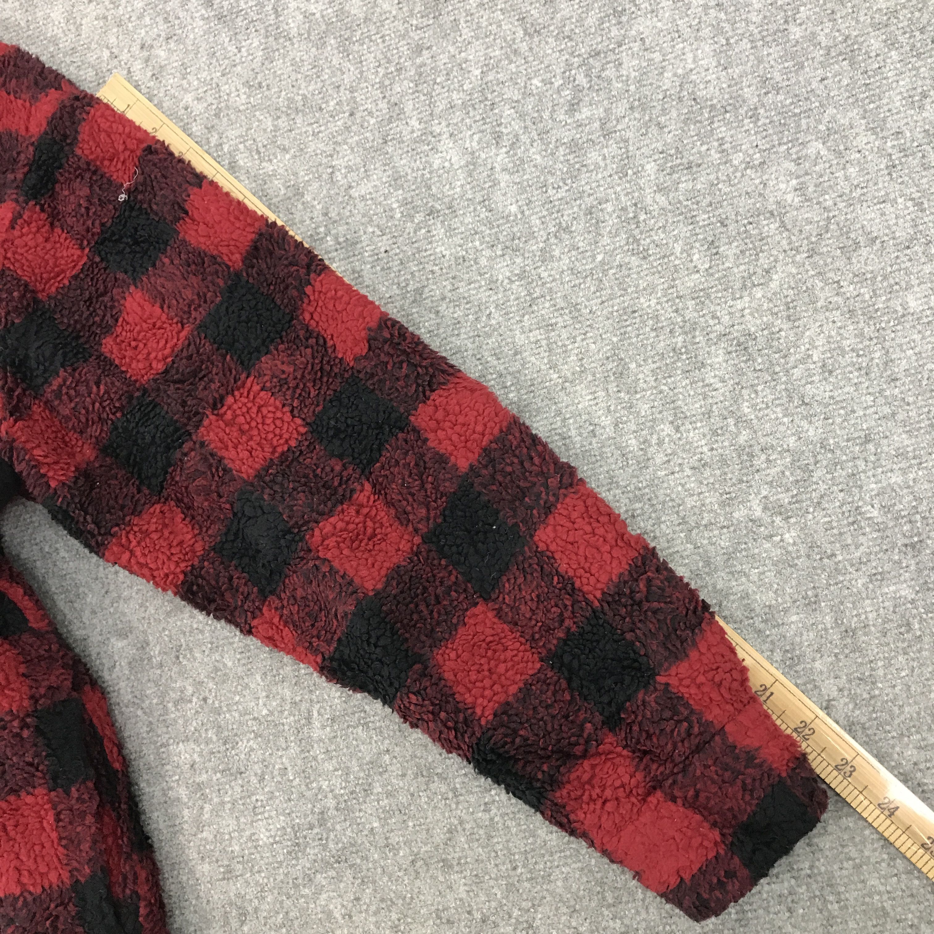 Japanese Brand × Levi's Rare Levis fleece snap button red flannel design jacket Size US S / EU 44-46 / 1 - 7 Thumbnail