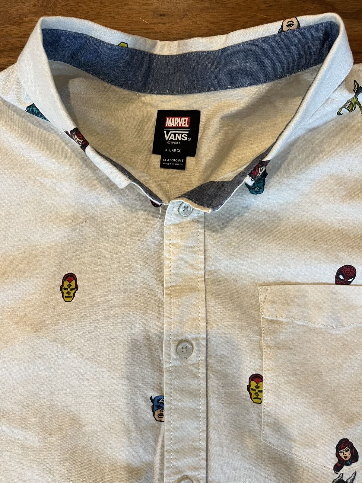 Vans Vans x Marvel collab short-sleeved shirt (NWOT) Size US XL / EU 56 / 4 - 3 Thumbnail