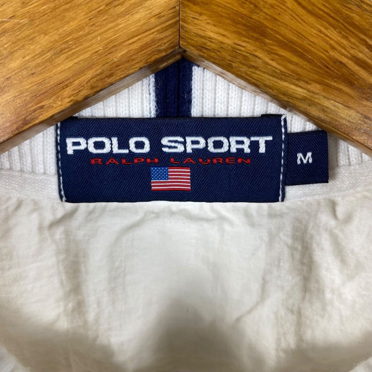 Ralph Lauren Vintage POLO SPORT Ralph Lauren Halfzipper Polo Shirt Medium Size US M / EU 48-50 / 2 - 5 Thumbnail