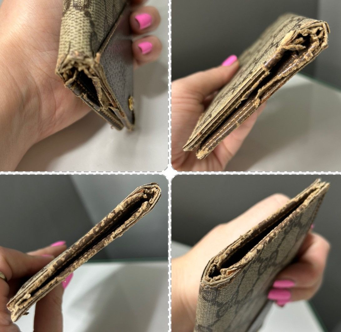 Gucci Gucci GG Monogram Canvas Wallet 01•03•713 (Project Piece) Size ONE SIZE - 9 Thumbnail