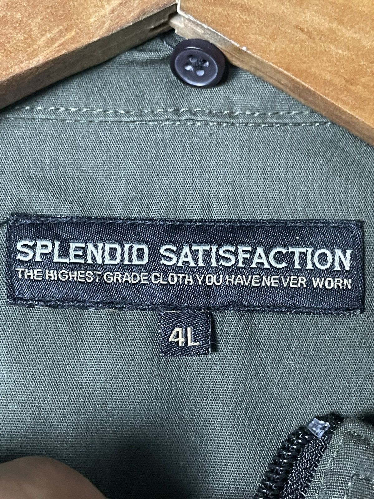 Japanese Brand × Vintage SPLENDID SATISFACTION Utility Pocket Jacket (100) Size US L / EU 52-54 / 3 - 8 Thumbnail