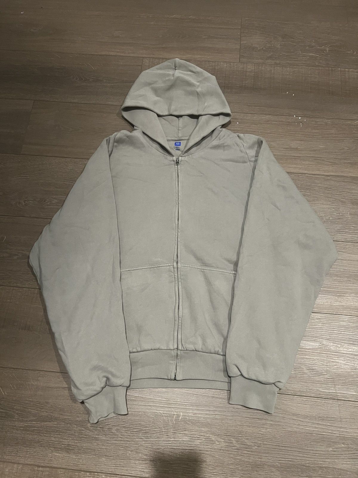 Gap Yeezy Gap Light Grey Zip Hoodie Size US M / EU 48-50 / 2 - 1 Thumbnail