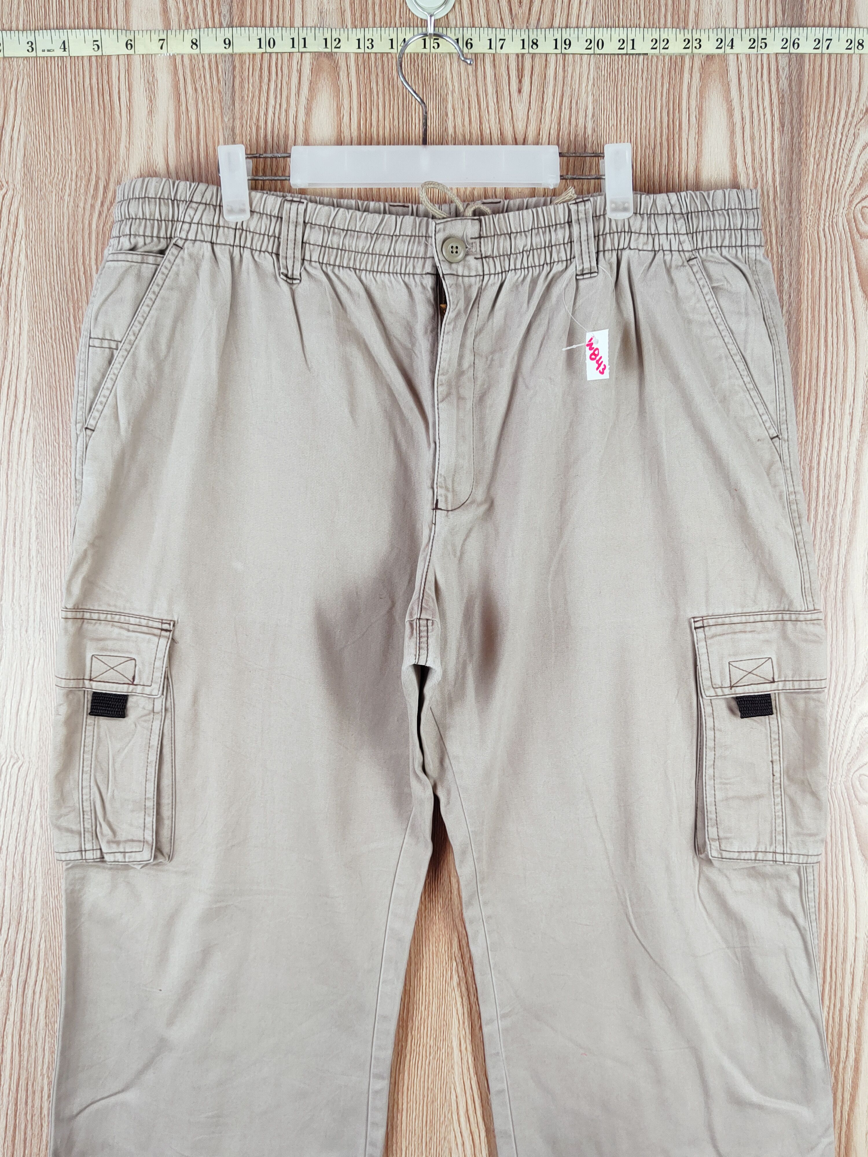 Converse Converse Beige Multipocket Tactical Cargo Pants #W843 Size US 40 / EU 56 - 2 Thumbnail