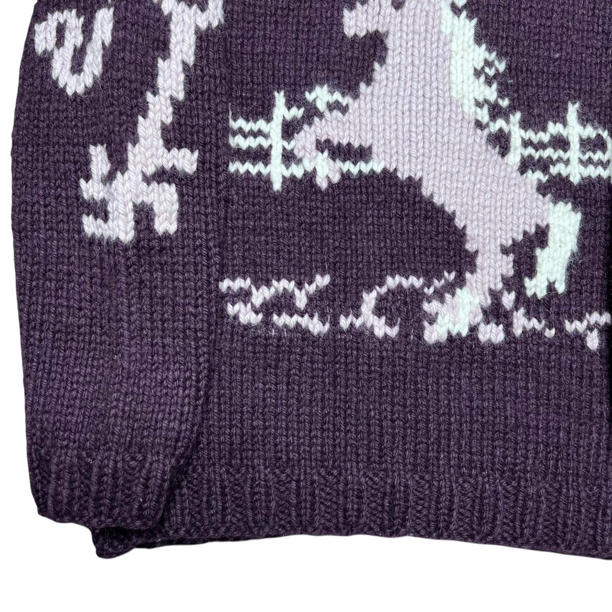 Other Vintage 1960s Cowichan Wool Horse Barn Horses Knit Sweater Size US M / EU 48-50 / 2 - 21 Thumbnail