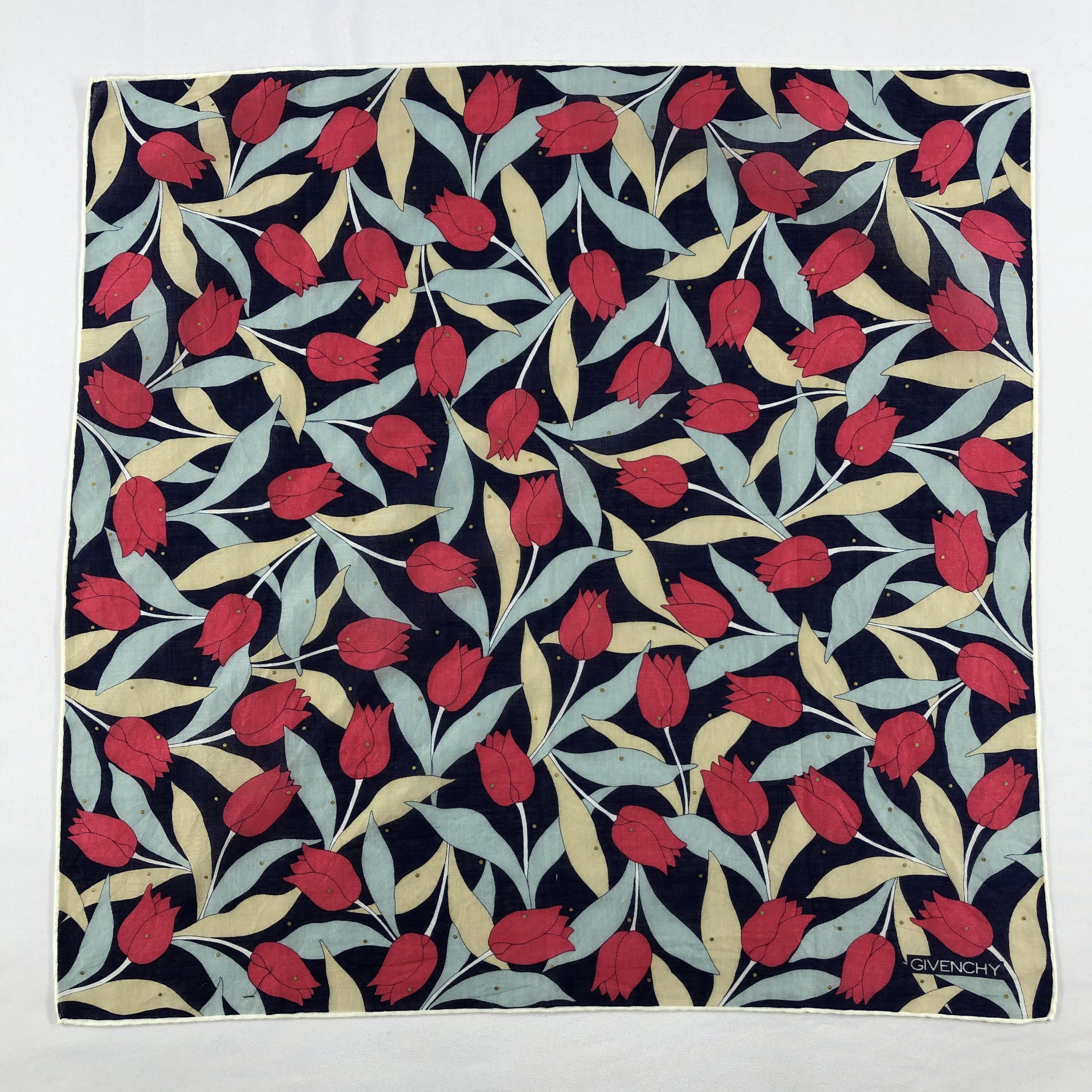 Vintage Givenchy Handkerchief / Neckerchief / Bandana Size ONE SIZE - 3 Thumbnail