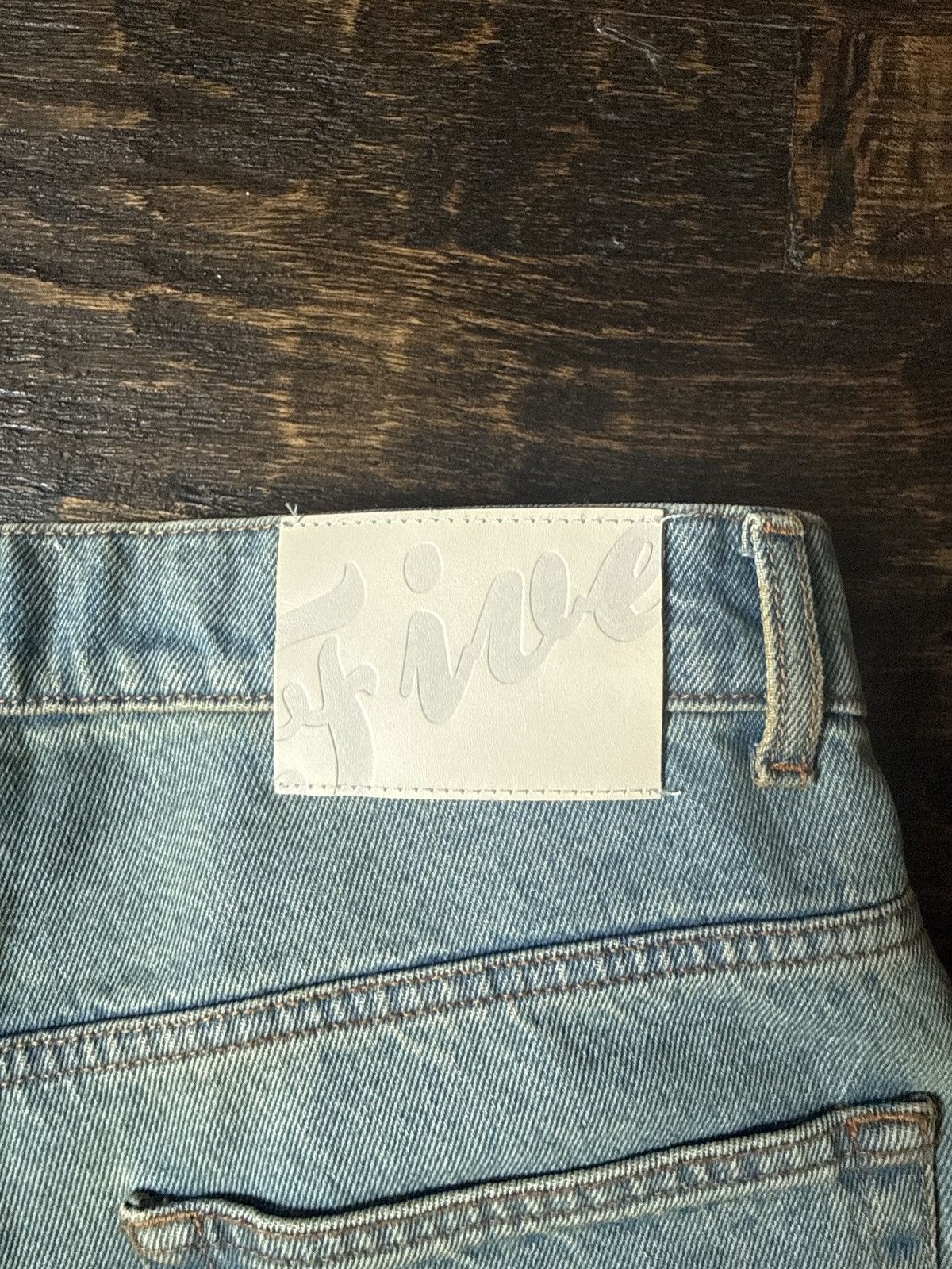 FiveFourFive Fivefourfive limited edition distressed baggy jeans Size US 30 / EU 46 - 4 Thumbnail