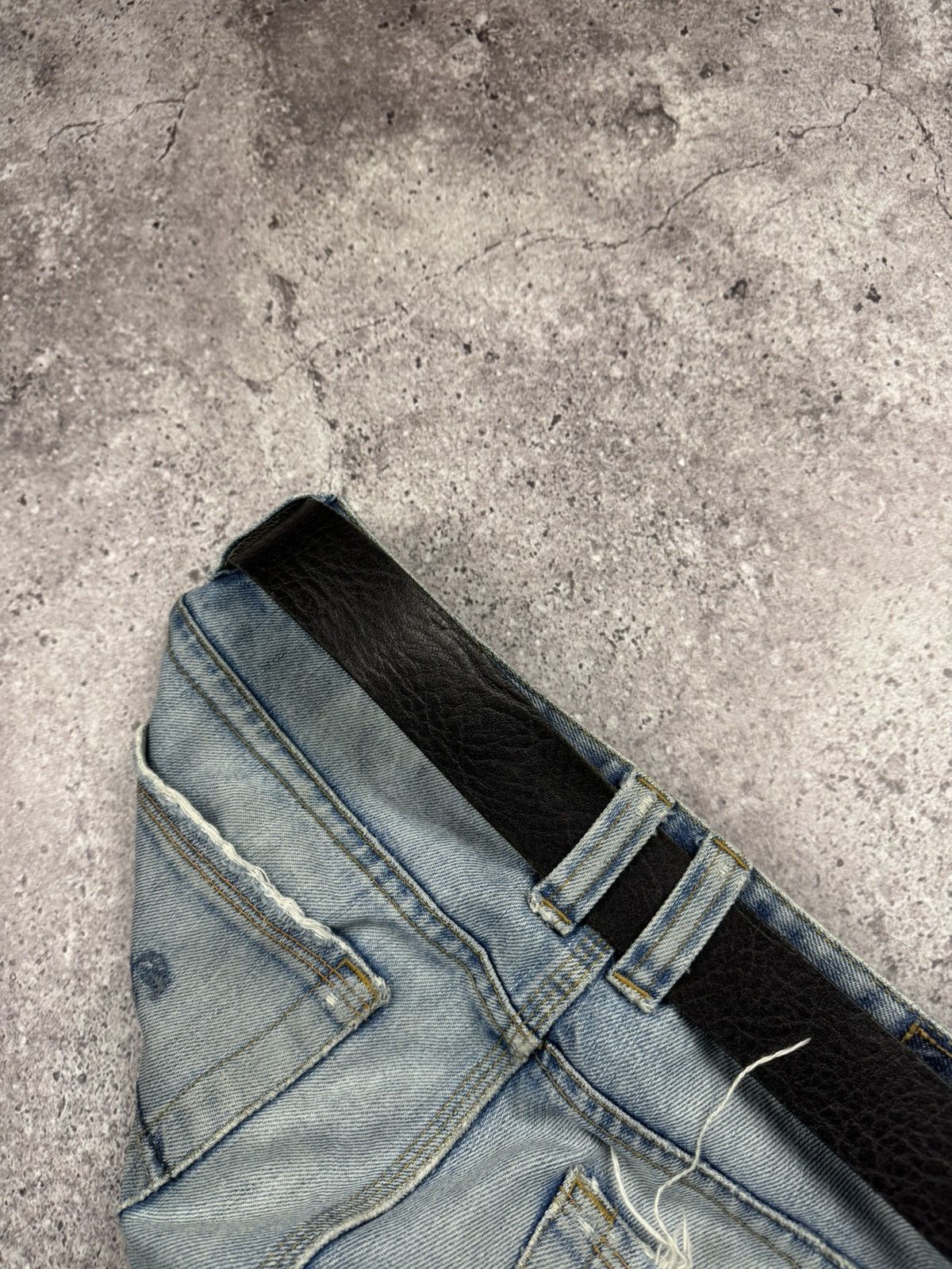 Japanese Brand 00’S NUMBER NINE STYLE OPIUM LEATHER Y2K BELT JAPANESE Size ONE SIZE - 5 Thumbnail