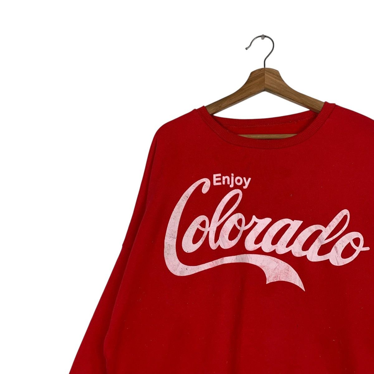 Japanese Brand Enjoy Colorado Crewneck Sweatshirt Size US L / EU 52-54 / 3 - 6 Thumbnail