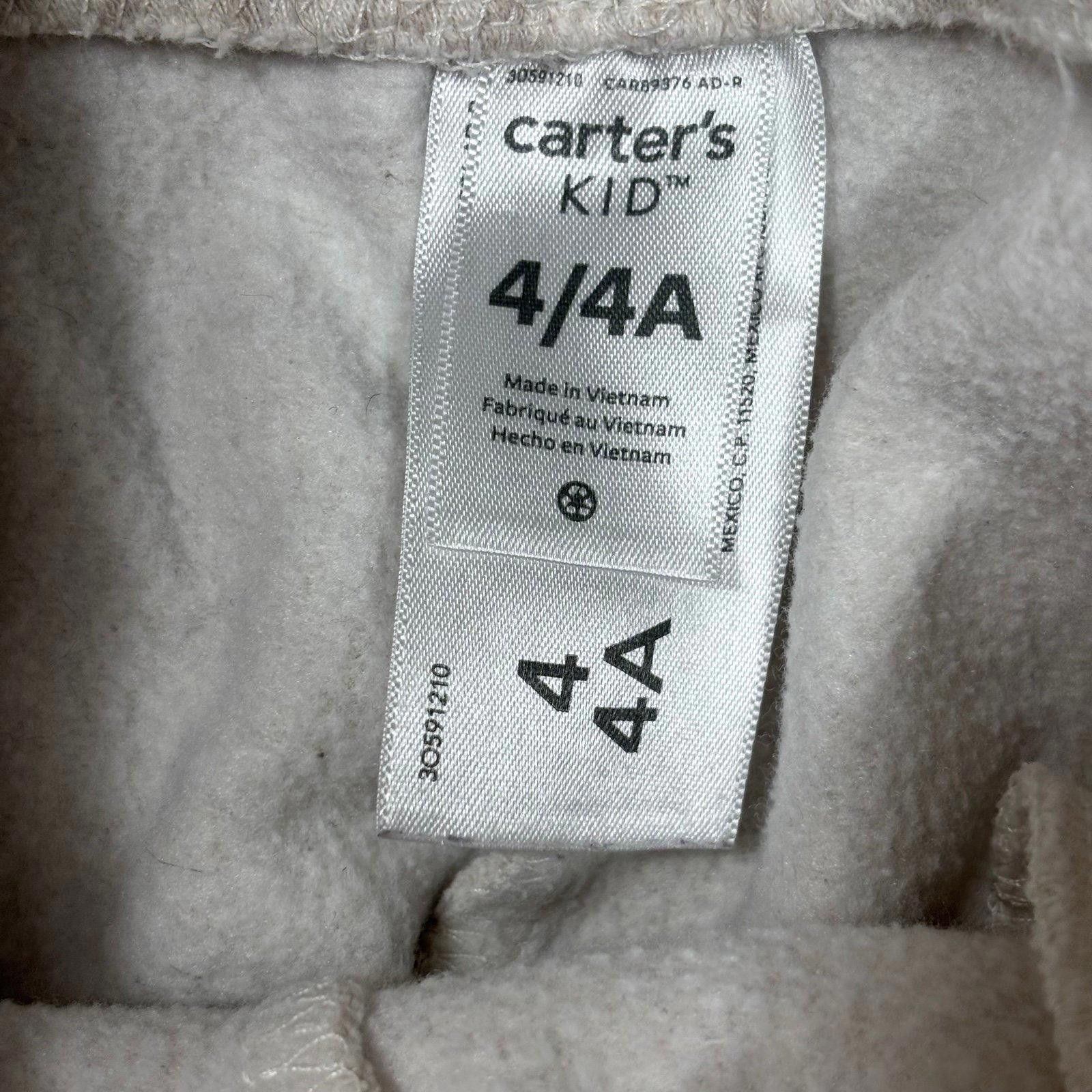 Other Carters Girls Size 4 Joggers Size 24" / US 00 / IT 34 - 5 Thumbnail