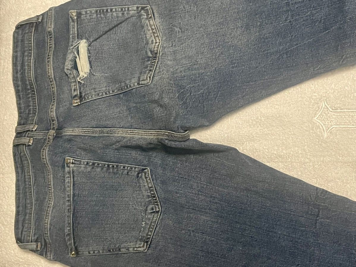 Zara Zara DistressedPunk DenimJeans Graffiti Print SlimFit Size32 Size US 32 / EU 48 - 7 Thumbnail