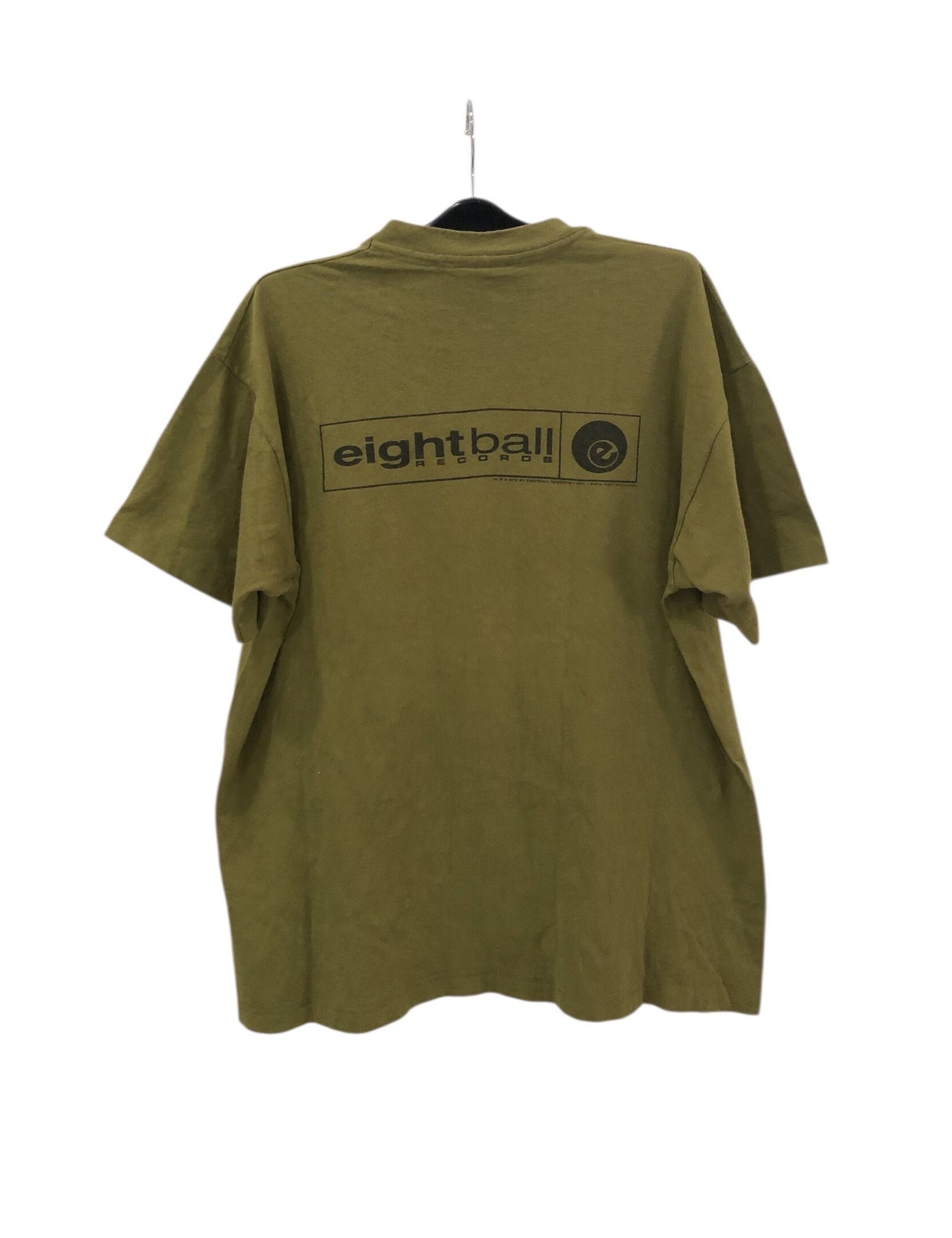 Vintage Eightball Records Vintage T-Shirt NYC 90s House Music Scene Size US L / EU 52-54 / 3 - 2 Thumbnail