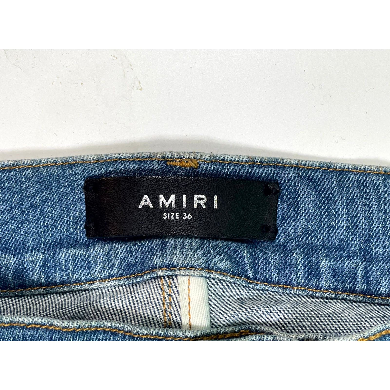 Amiri Amiri Indigo Paisley Jeans Size US 36 / EU 52 - 4 Thumbnail