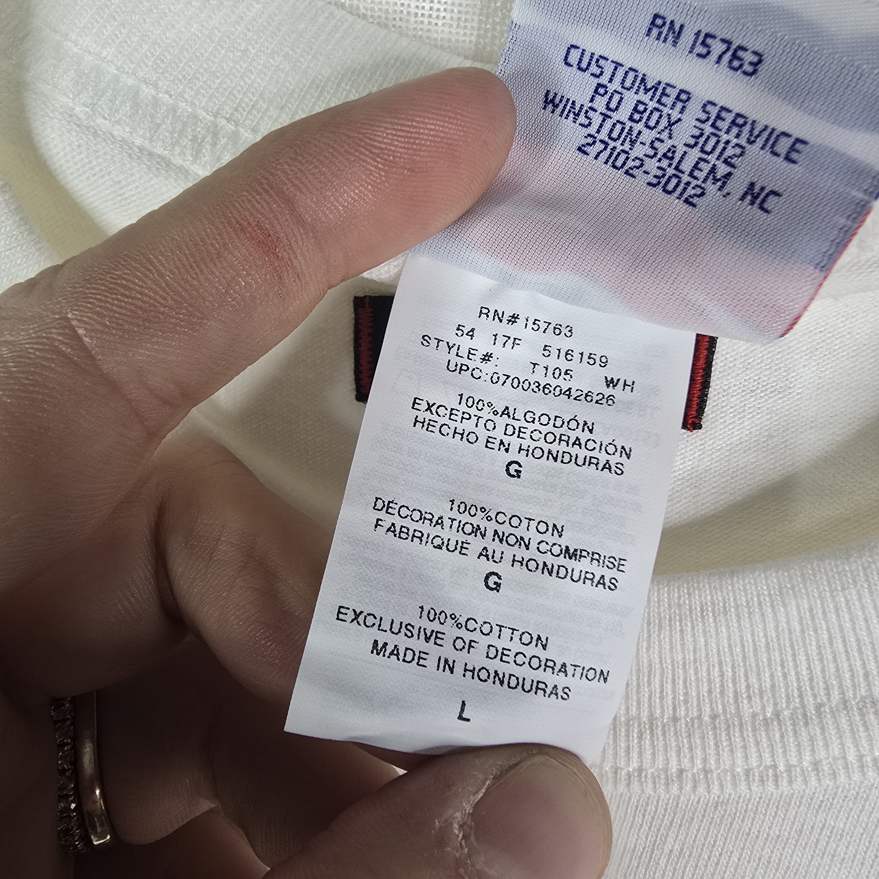 CLOT × Champion New Champion × Clot Mens Large Ying Yang Cat White Tshirt Size US L / EU 52-54 / 3 - 9 Thumbnail