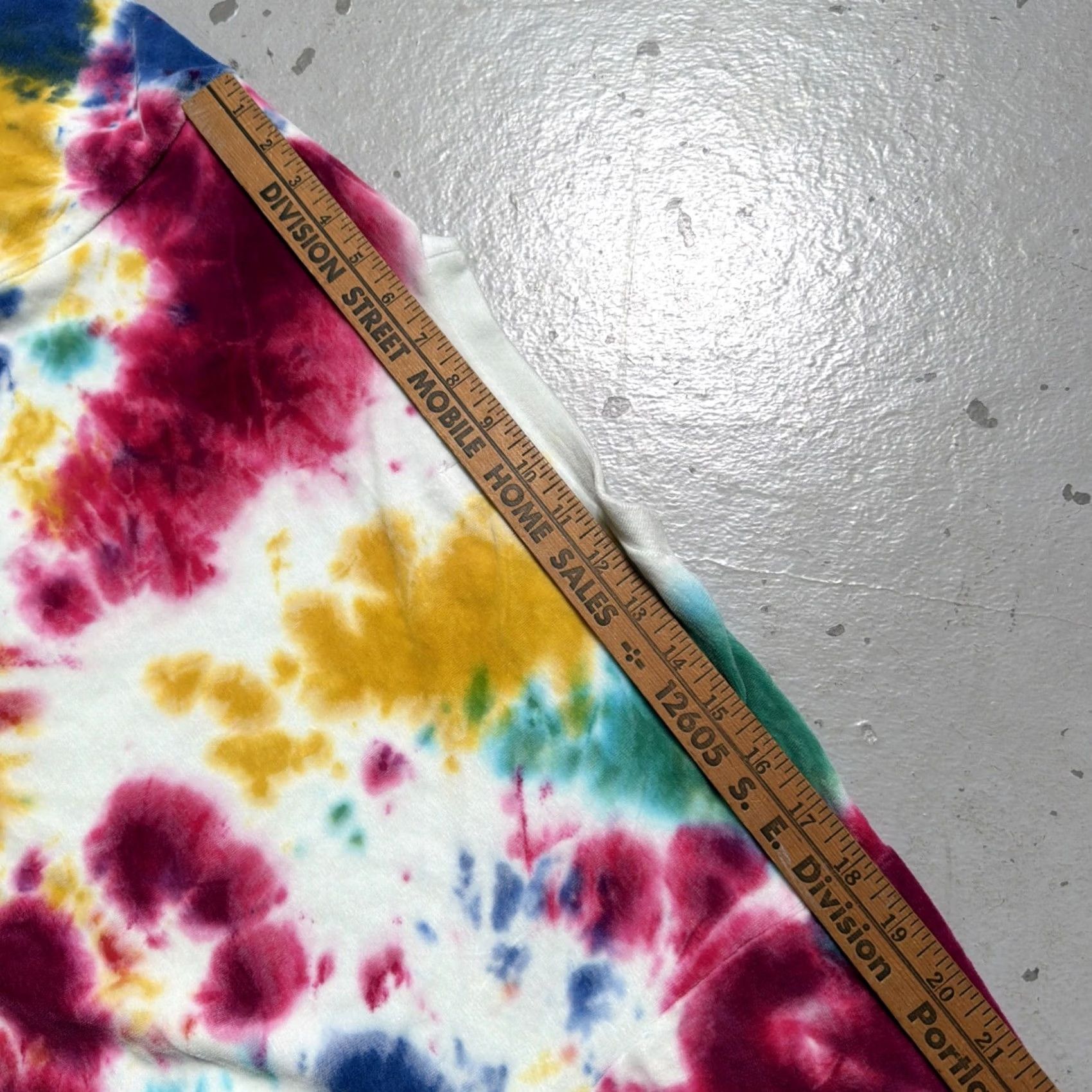 Velour Nepenthes Velour Cotton Tie-Dye Pocket T-Shirt Thick Made Japan M Size US M / EU 48-50 / 2 - 7 Thumbnail