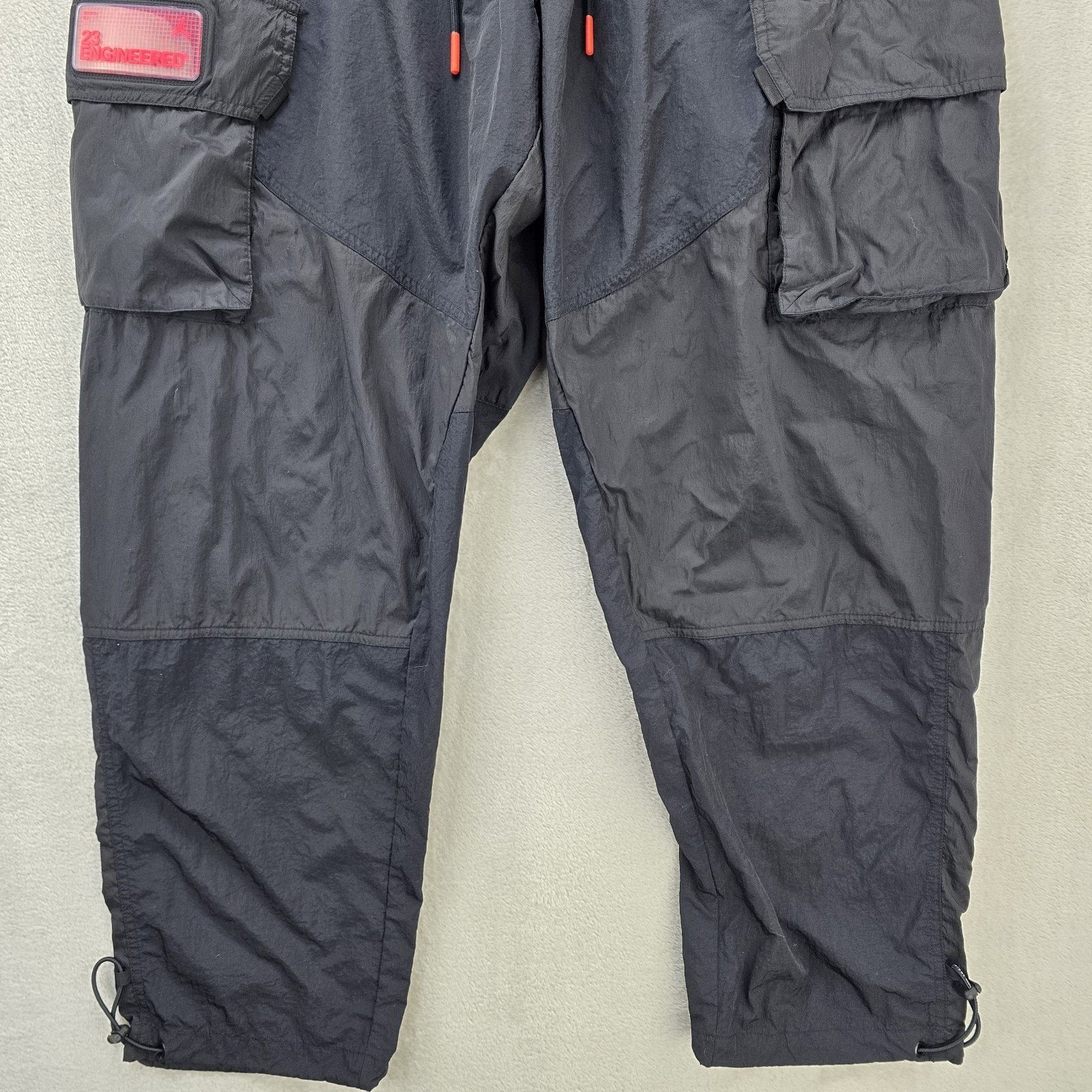 Jordan Brand Jordan 23 Engineered Cargo Pants Mens 3XL Black Nylon Jogger Size US 40 / EU 56 - 8 Thumbnail