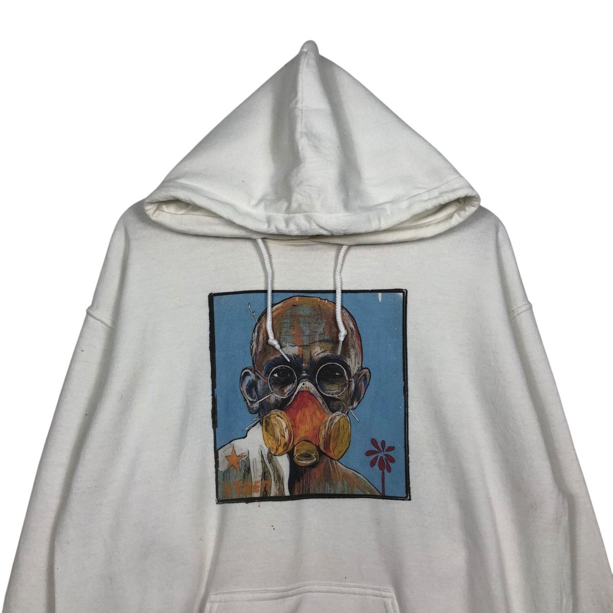Japanese Brand × Vintage 📌Vintage Hoodie Pull Over Grandfather Sun Goku Big Logo Size US M / EU 48-50 / 2 - 4 Thumbnail