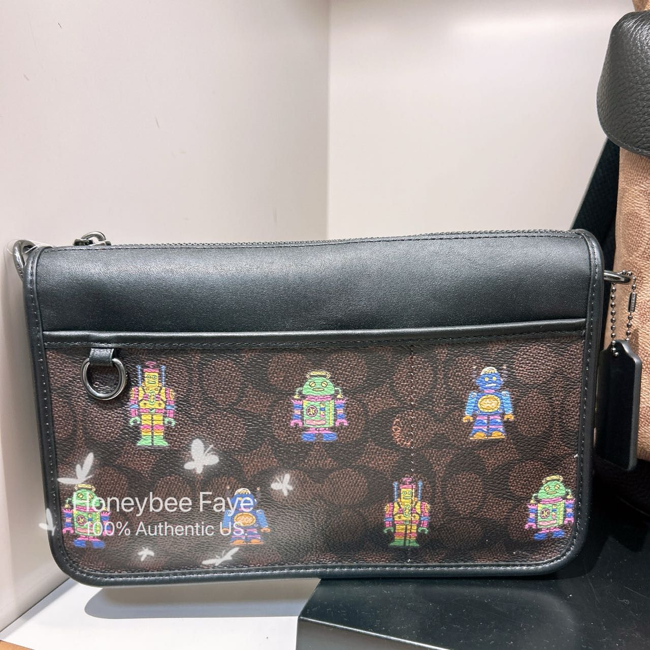 Coach Cosmic Coach Heritage Convertible Crossbody With Robot CW341 Size ONE SIZE - 2 Thumbnail