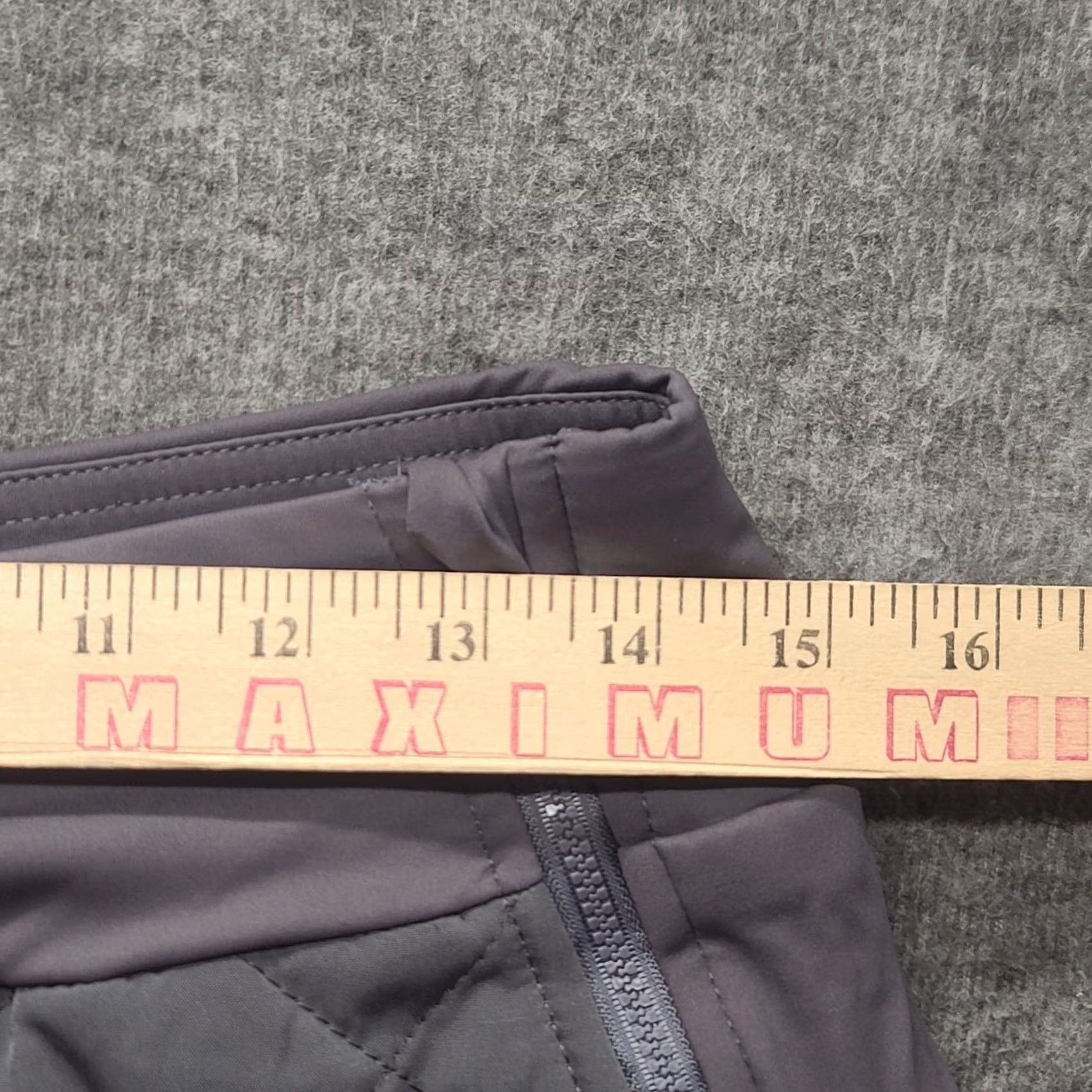 Vintage VINTAGE Jack Smith Skirt Womens M Insulated Puffer Quilted Zip Off Pockets Shirt? Size 32" / US 10 / IT 46 - 3 Thumbnail