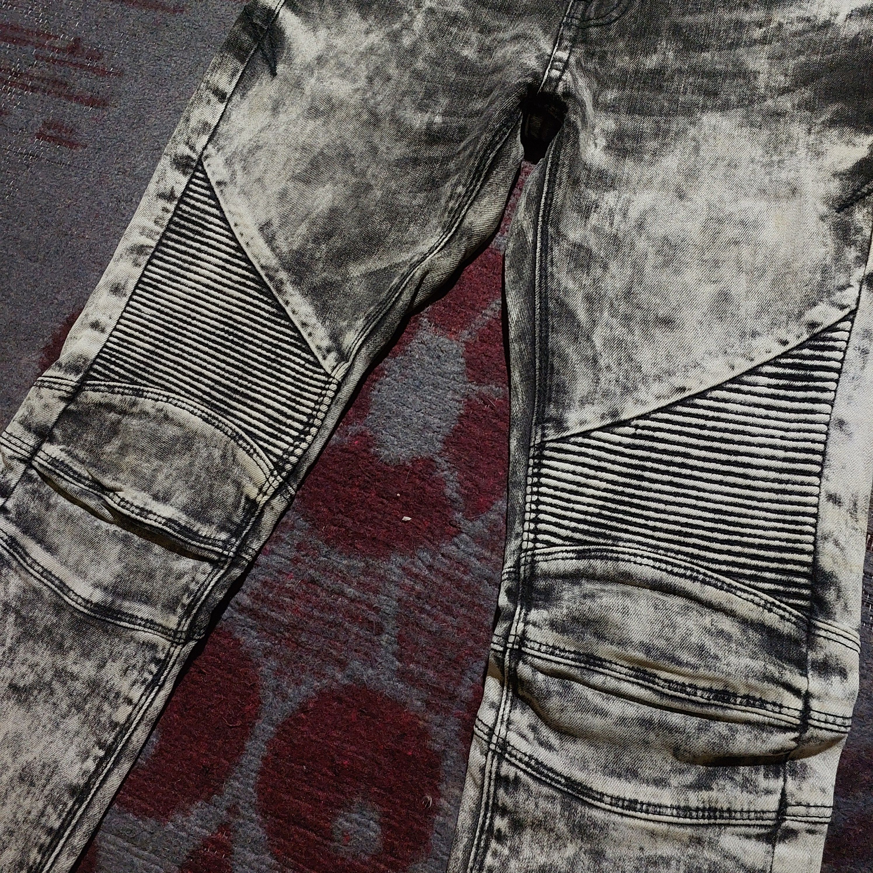 GOSTAR DE FUGA FUGA japanese acid biker jeans Size US 29 - 5 Thumbnail