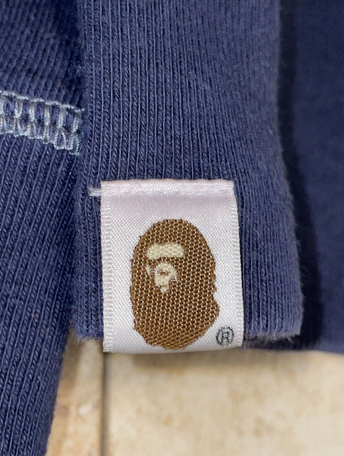 Bape Bape A Bathing Ape Classics Aztec Pullover Hoodie Navy M Size US M / EU 48-50 / 2 - 5 Thumbnail