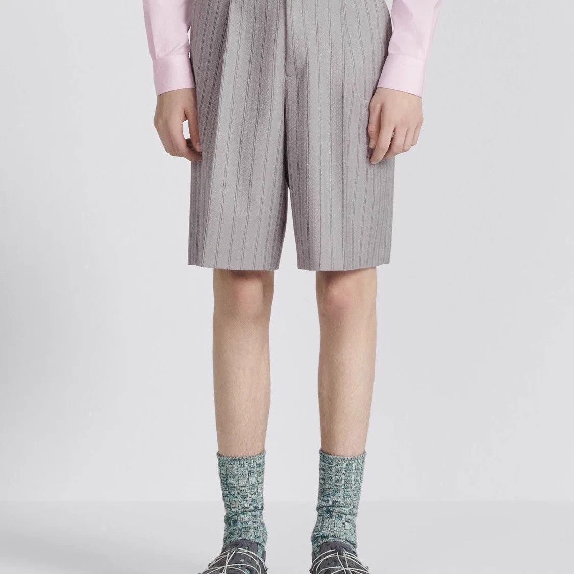 Dior Dior old money logo stripe short NWT Size US 32 / EU 48 - 8 Thumbnail