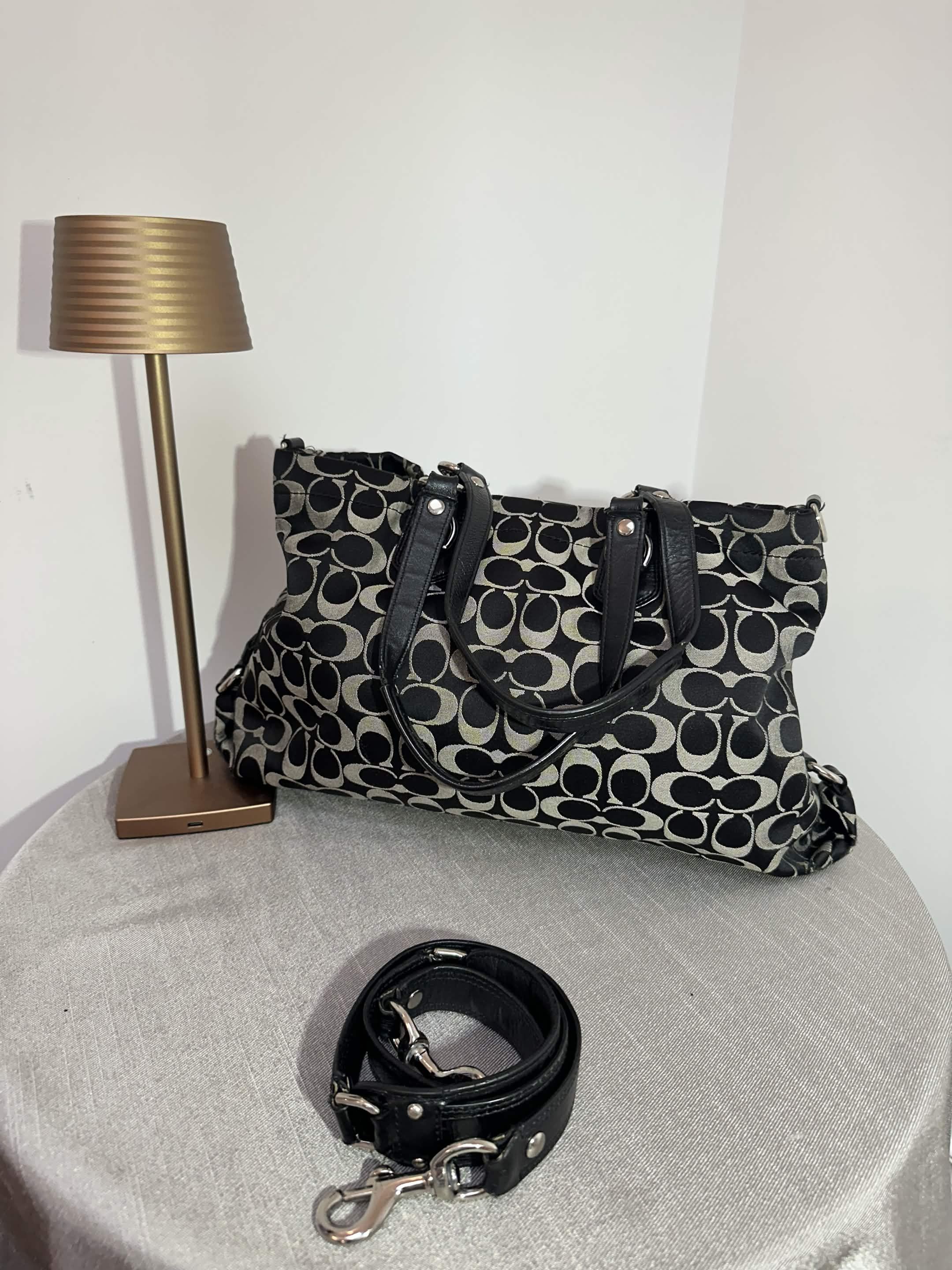 Coach Coach Ashley Signature Sateen Carryall Size ONE SIZE - 3 Thumbnail