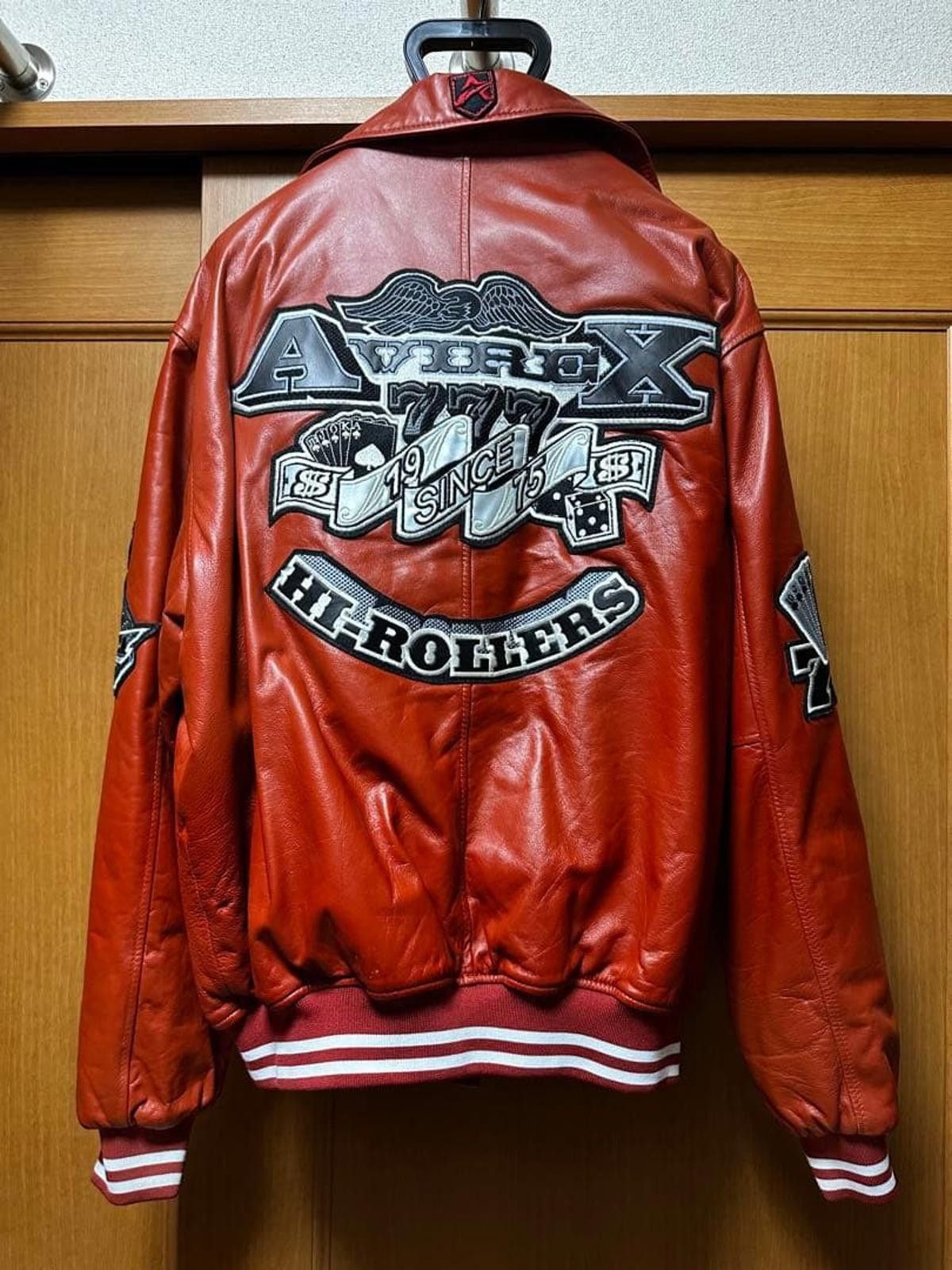 Avirex Avirex - Vintage Leather Bomber Size US L / EU 52-54 / 3 - 7 Thumbnail