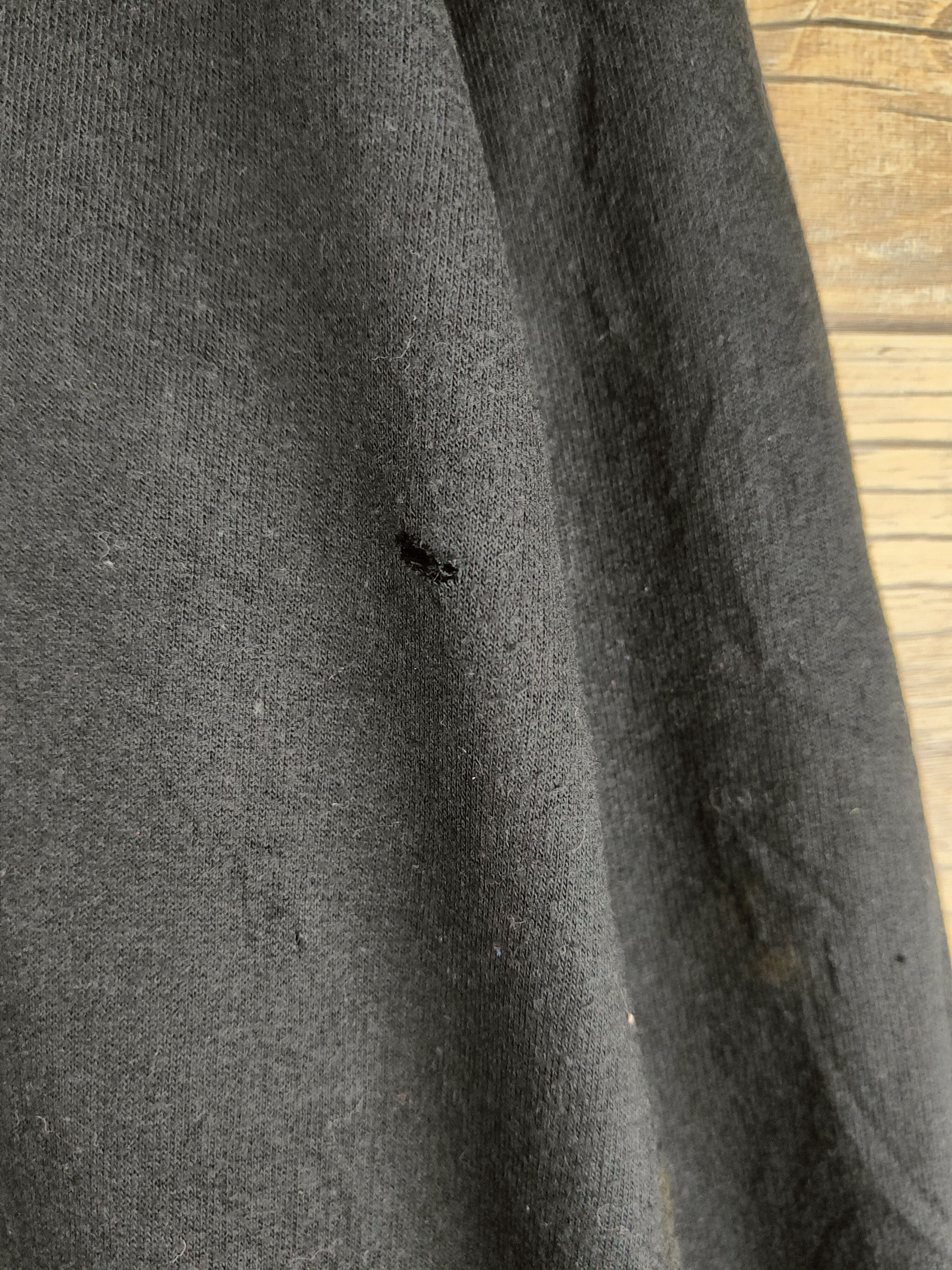 Japanese Brand Vintage Faded Mafimum Black Hoodie Sweaters Size L / US 10 / IT 46 - 12 Thumbnail