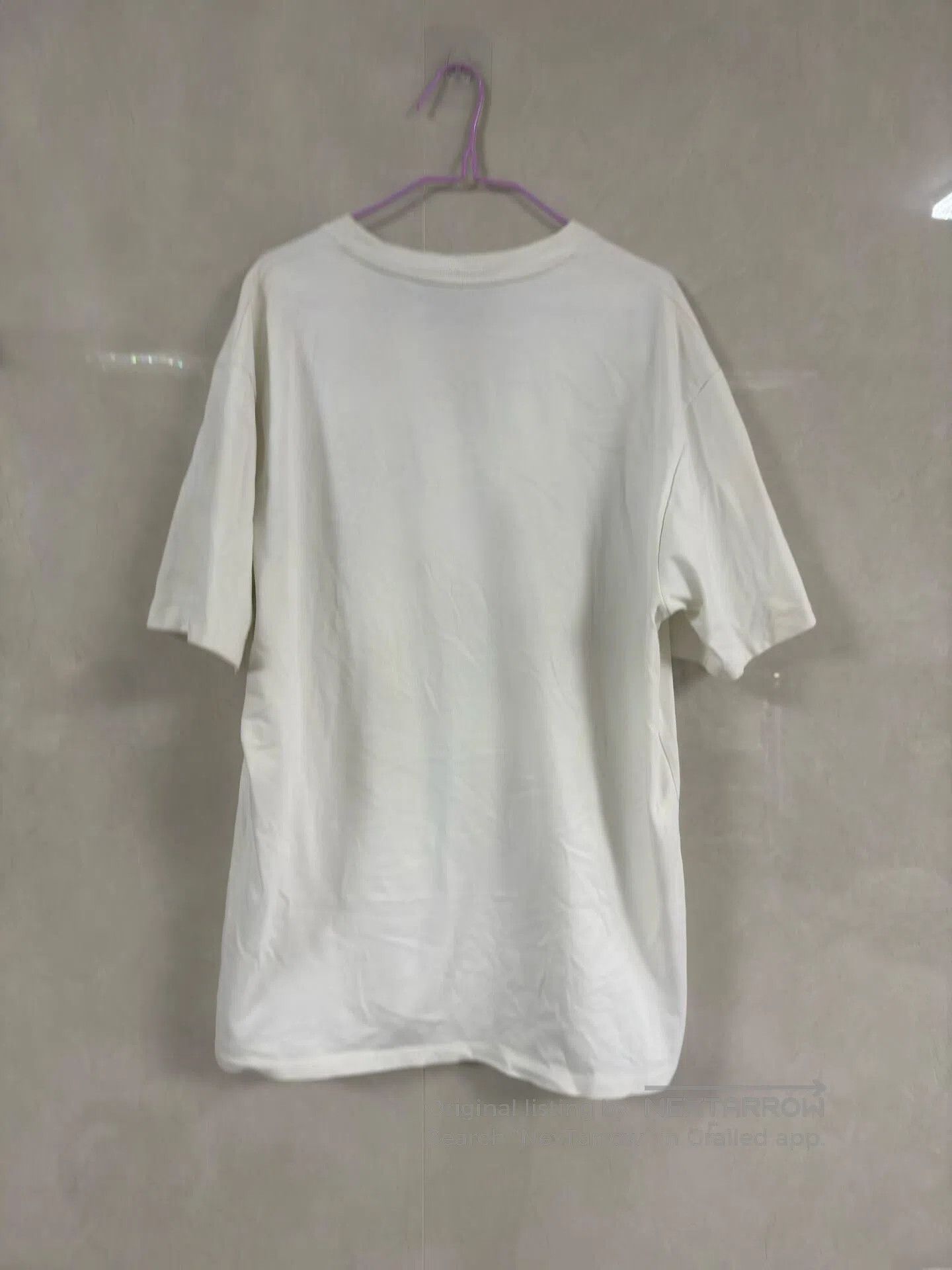 Gucci Guicci White Lightning Bolt Print Round Neck Short Sleeve Size US L / EU 52-54 / 3 - 2 Thumbnail