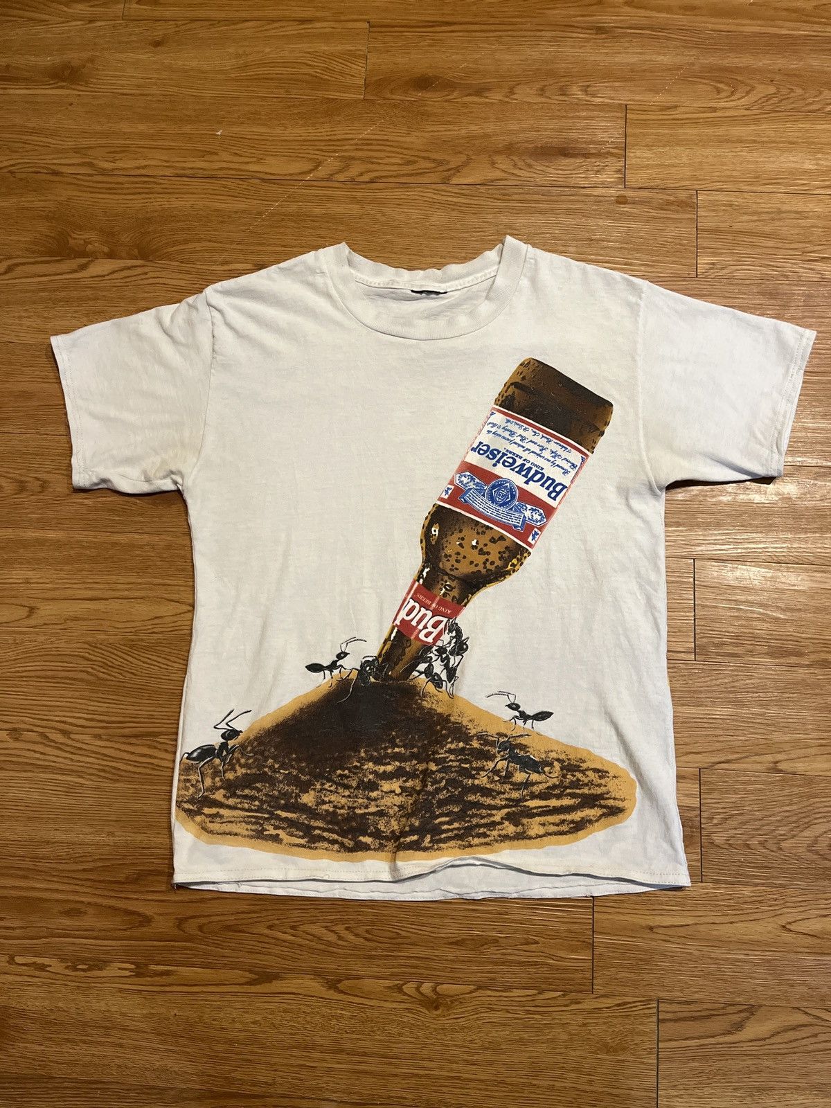 Budweiser vintage 1995 budweiser exploding ants tee Size US S / EU 44-46 / 1 - 1 Thumbnail