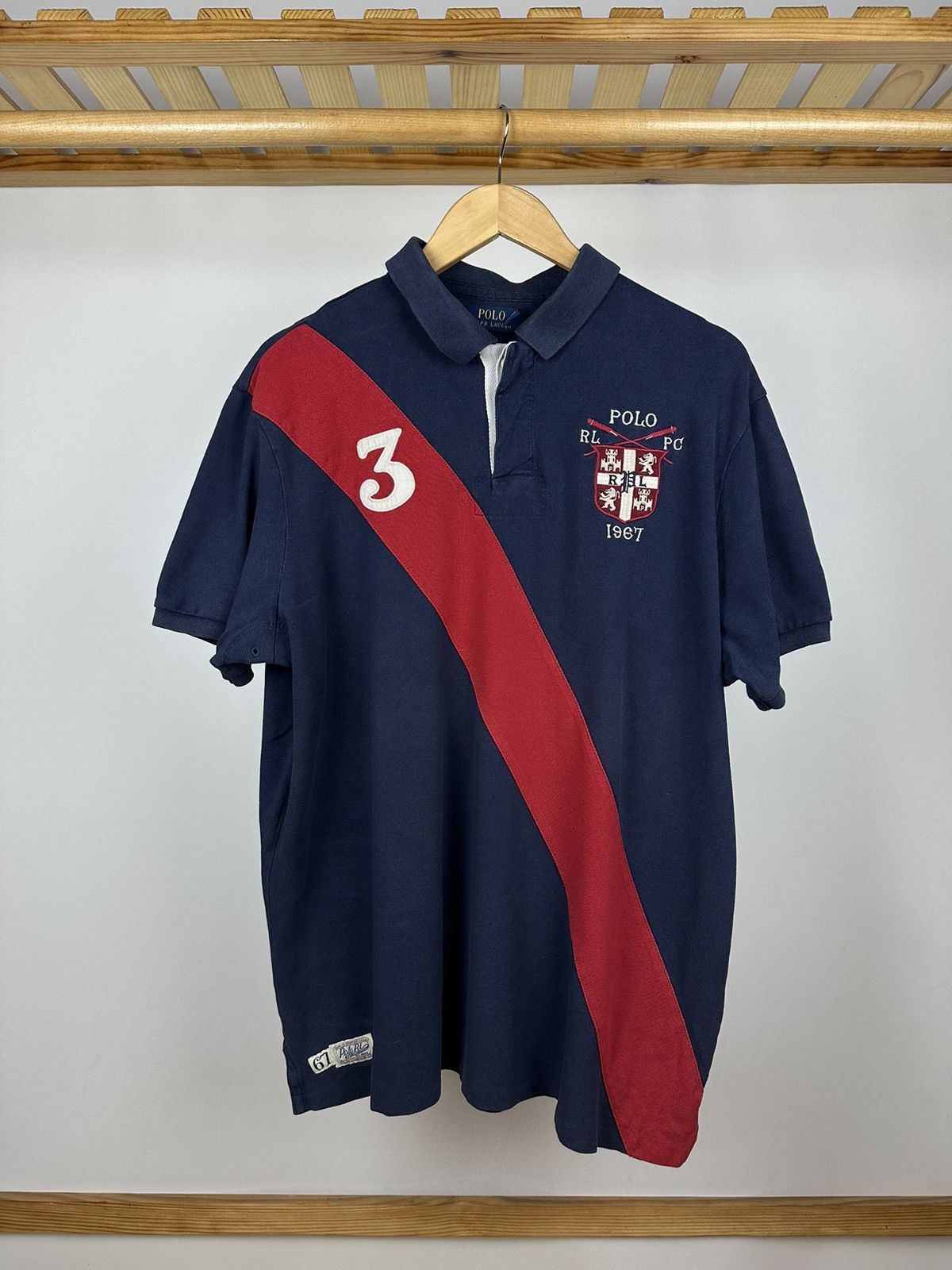 Polo Ralph Lauren × Vintage Polo Ralph Lauren T-Shirt Polos rare Size US XXL / EU 58 / 5 - 1 Thumbnail