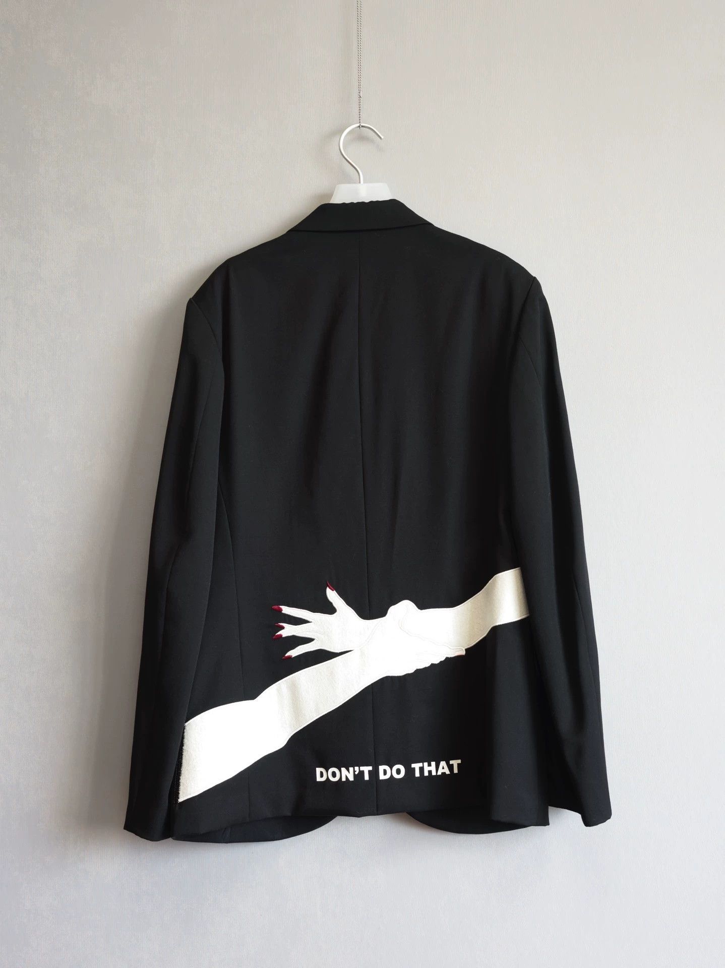 Yohji Yamamoto Yohji Yamamoto 22AW Butterfly Hand Wool Jacket 4 New (S) Size US XL / EU 56 / 4 - 1 Thumbnail