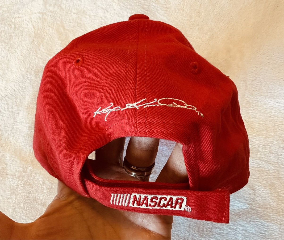 Chase Authentics Kasey Kahne Budweiser #9 Hat Adjustable Strap Adult NASCAR Size ONE SIZE - 4 Thumbnail