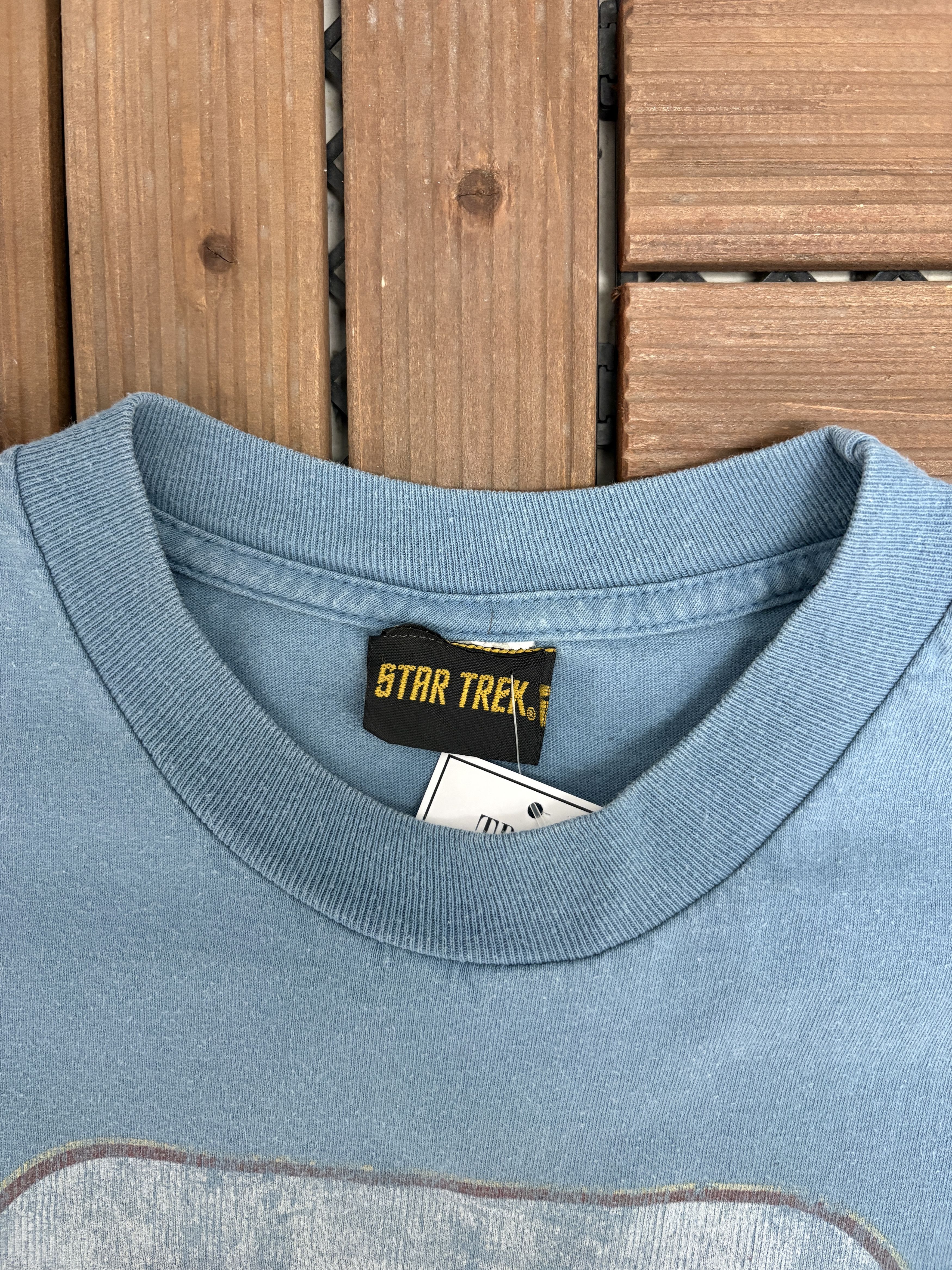 Vintage Star Trek Vintage Blue T-Shirt Tee Size US M / EU 48-50 / 2 - 5 Thumbnail