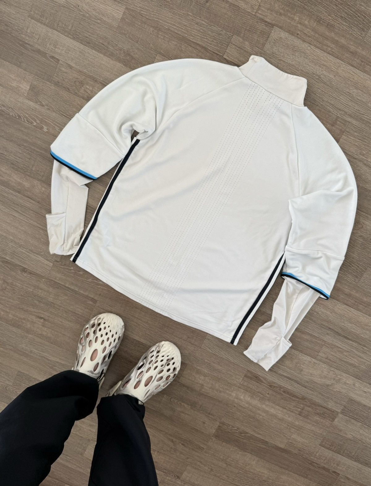Adidas Olimpique Marseille Y2k Drill Rare Blokecore Soccer Jacket Size US L / EU 52-54 / 3 - 5 Thumbnail