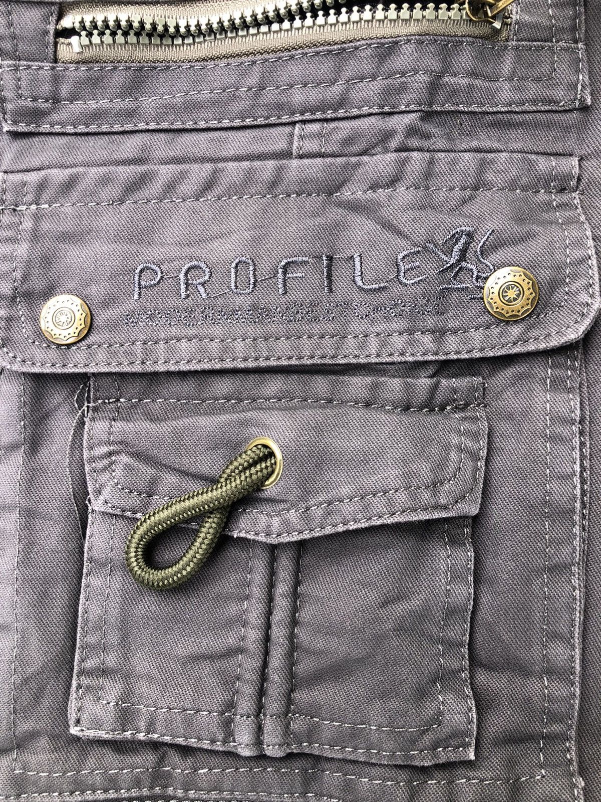 Designer × Vintage Vintage y2k Grey Military Cargo With 11 Pocket & Zip Size US 36 / EU 52 - 17 Thumbnail