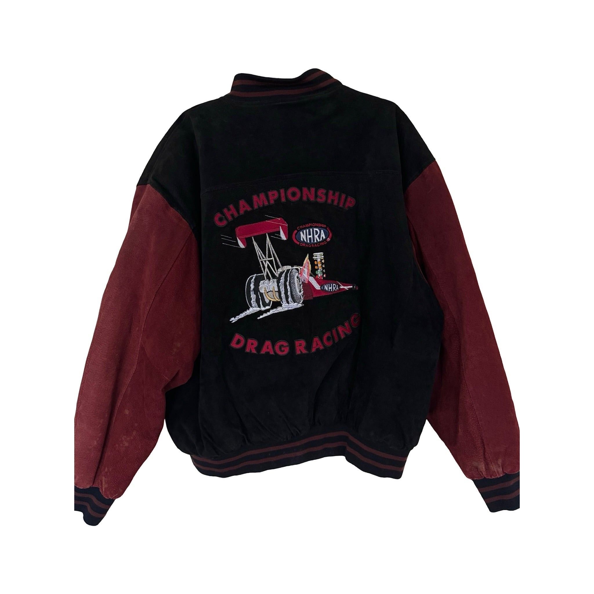 Vintage NRA Championship Drag race Bomber Jacket Size US XL / EU 56 / 4 - 1 Thumbnail