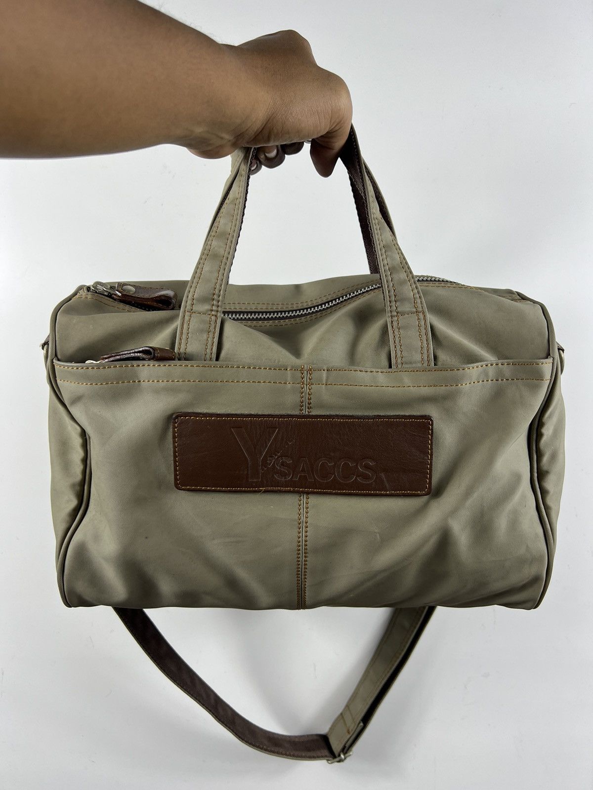 Yohji Yamamoto 🔥 Vintage Y'saccs Yohji Yamamoto Packable Bag sling Size ONE SIZE - 9 Thumbnail