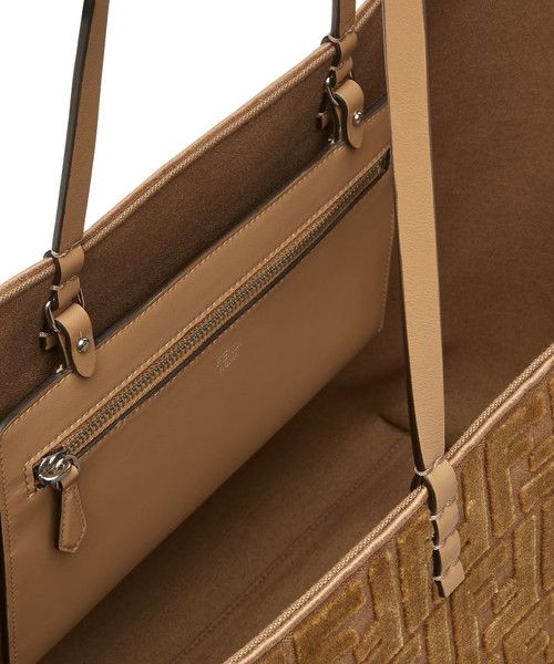 Fendi o1s1wg111225 Size: OS/ Roll Large in Brown Size ONE SIZE - 3 Thumbnail
