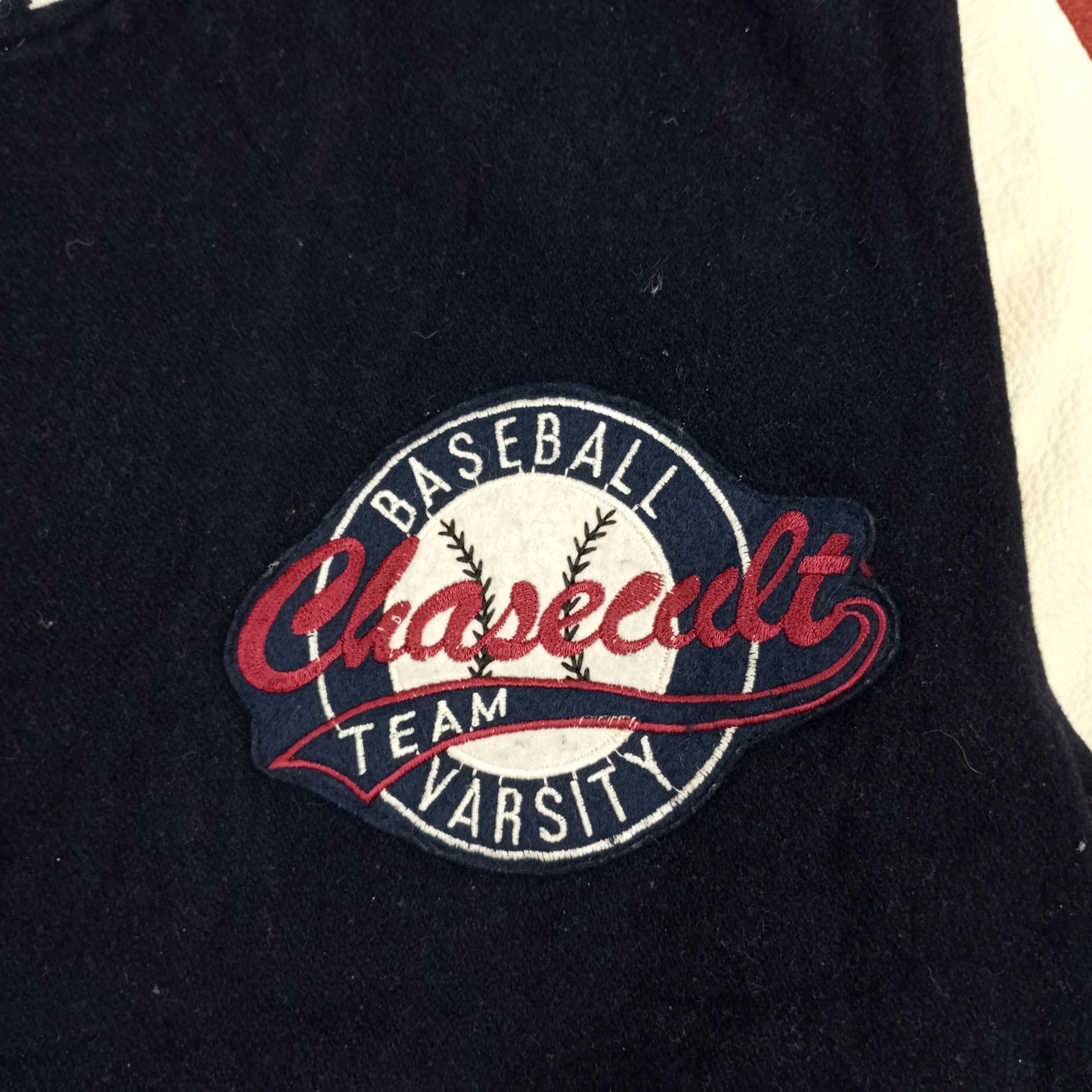 MLB × Vintage Chasecult Baseball Team Varsity Jacket Size US XL / EU 56 / 4 - 4 Thumbnail