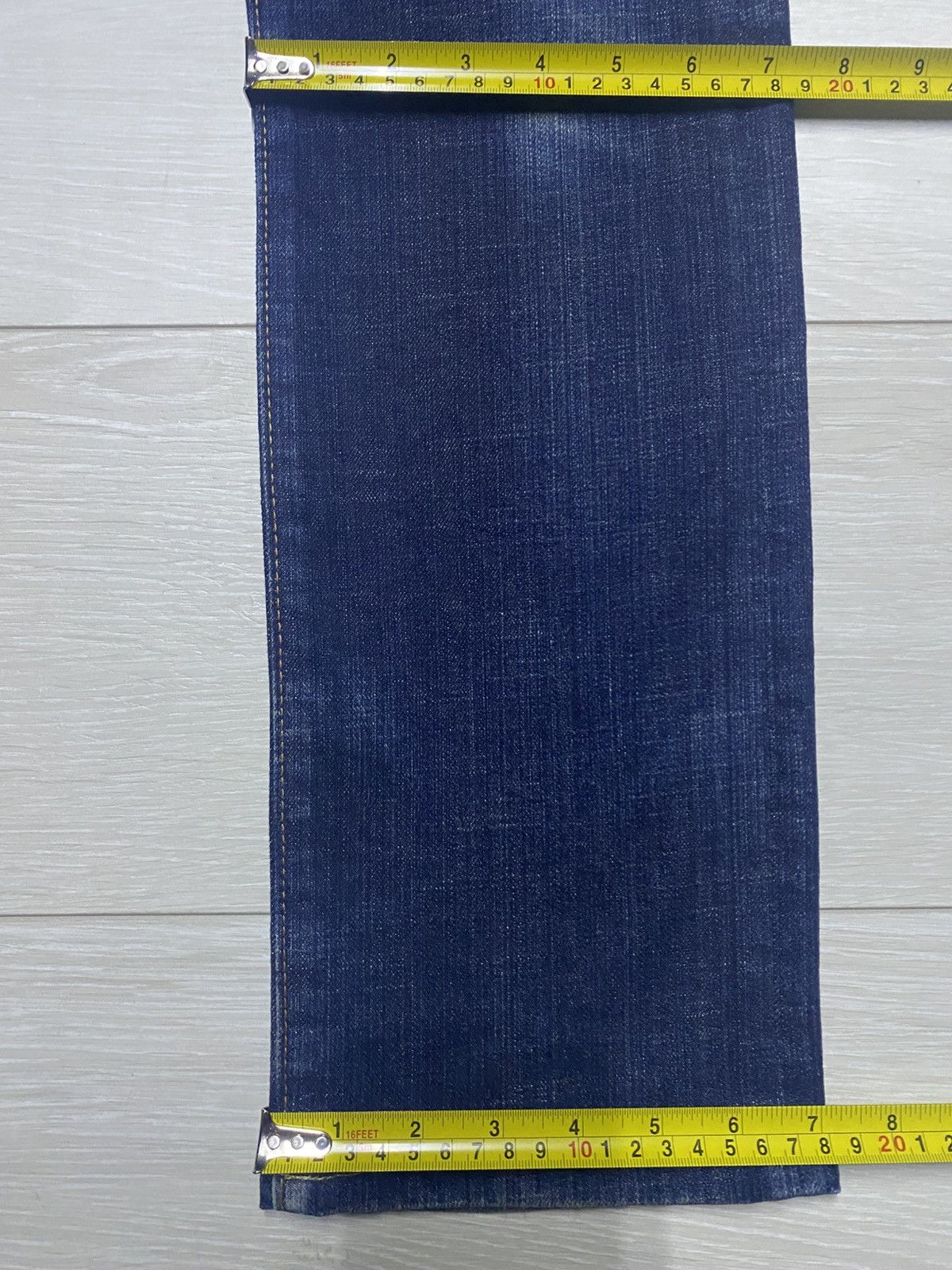 Eternal Vintage Eternal Blue Wash Skinny Slim Fit Jeans Size US 34 / EU 50 - 13 Thumbnail