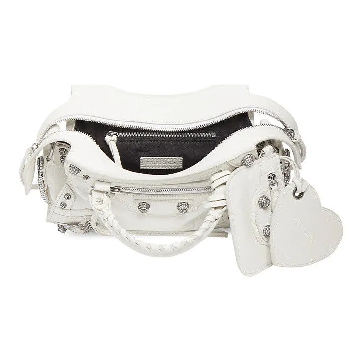 Balenciaga o1mt1gz0125 Size: OS / Neo Cagole XS Handbag Rhinestone Size ONE SIZE - 5 Thumbnail