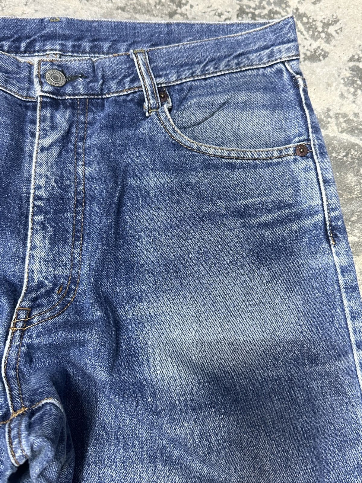 Japanese Brand Japanese Brand COX BASICS Faded Jean Size US 34 / EU 50 - 4 Thumbnail