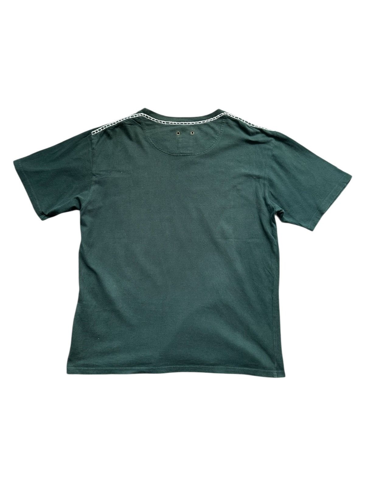 Japanese Brand 2000's Velvet Dog by Novadelic archival tee Size US M / EU 48-50 / 2 - 2 Thumbnail