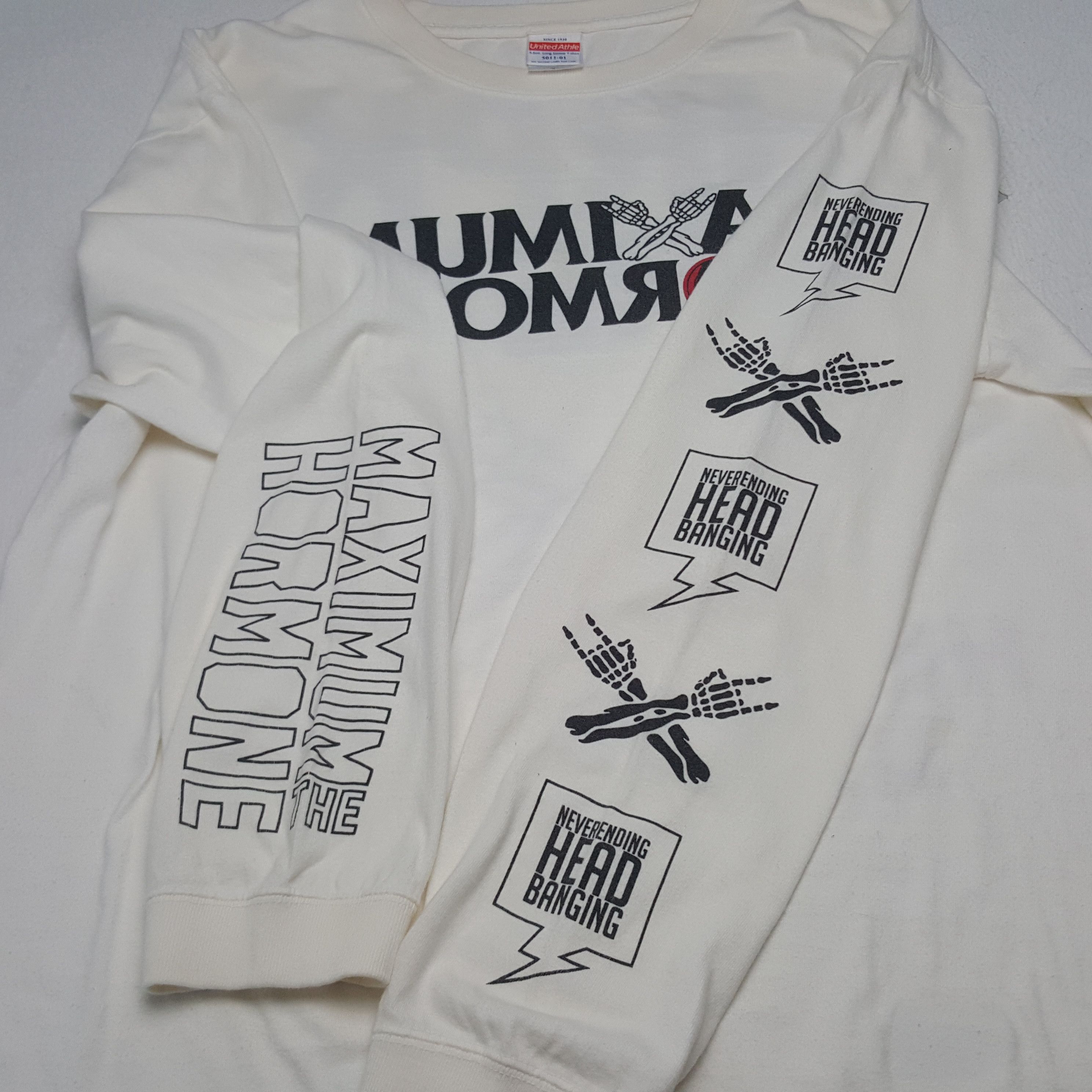 Band Tees × Japanese Brand × Vintage Vintage Maximum The Hormone Japanese Rock Band Tshirt Size US XL / EU 56 / 4 - 10 Thumbnail