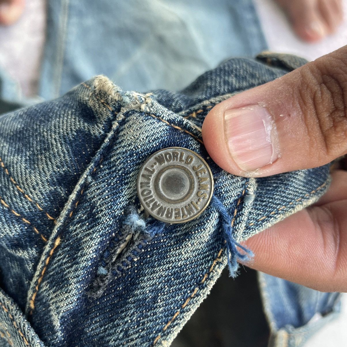 Kapital Vintage Distress Selvedge Toshikiyo Hirata Kapital Jeans Size US 32 / EU 48 - 9 Thumbnail