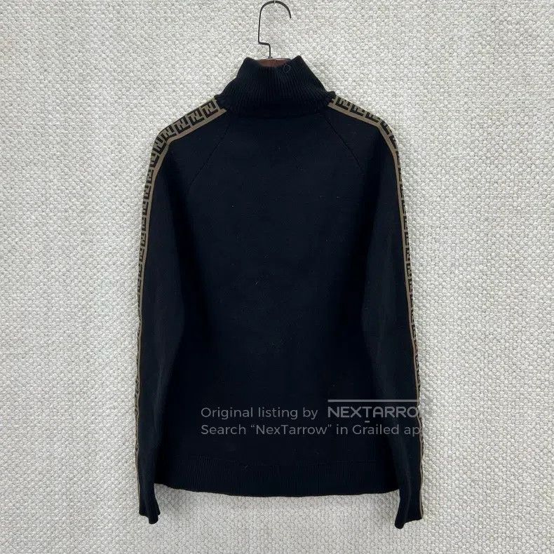 Fendi Fendi Side Monogrammed Wool Jacket Size US M / EU 48-50 / 2 - 2 Thumbnail